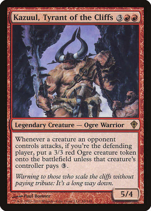 Kazuul, Tyrant of the Cliffs (WWK #84)