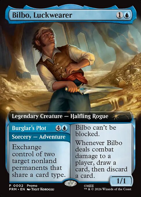 Bilbo, Luckwearer // Burglar's Plot (PW26)