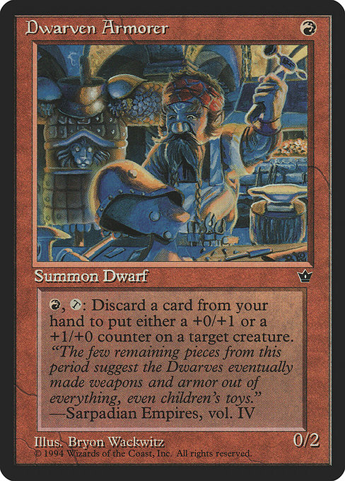 Dwarven Armorer (FEM #50)