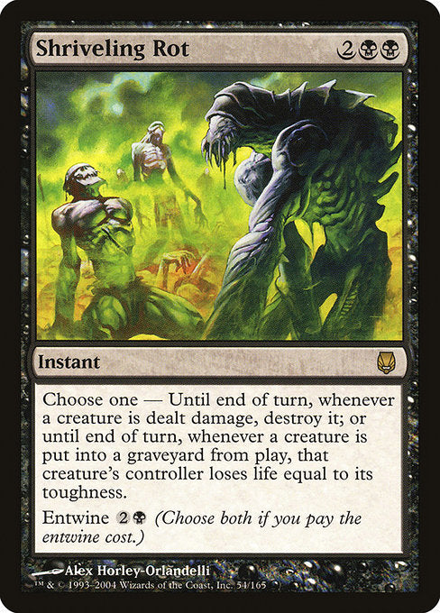 Shriveling Rot (DST #54)