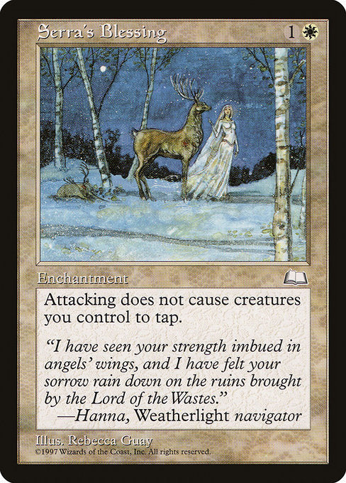 Serra's Blessing (WTH #25)