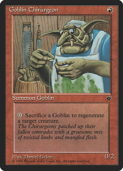 Goblin Chirurgeon (FEM #54a)