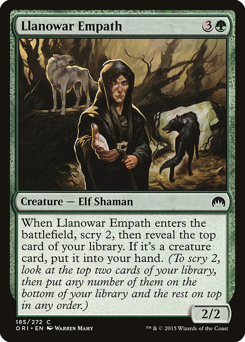Llanowar Empath (ORI #185)