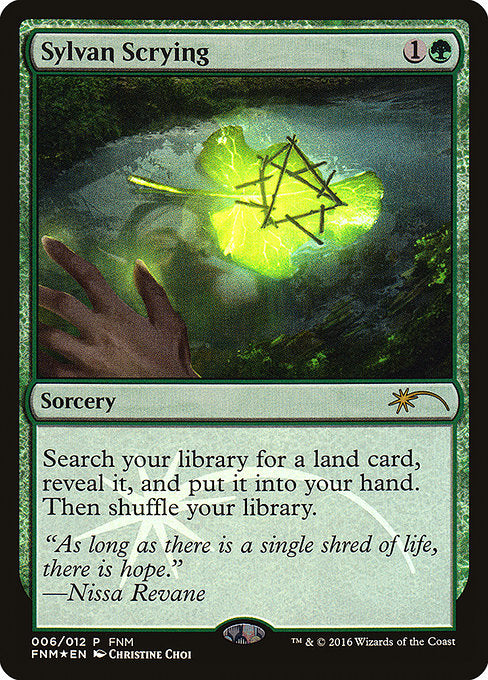 Sylvan Scrying (F16 #6)