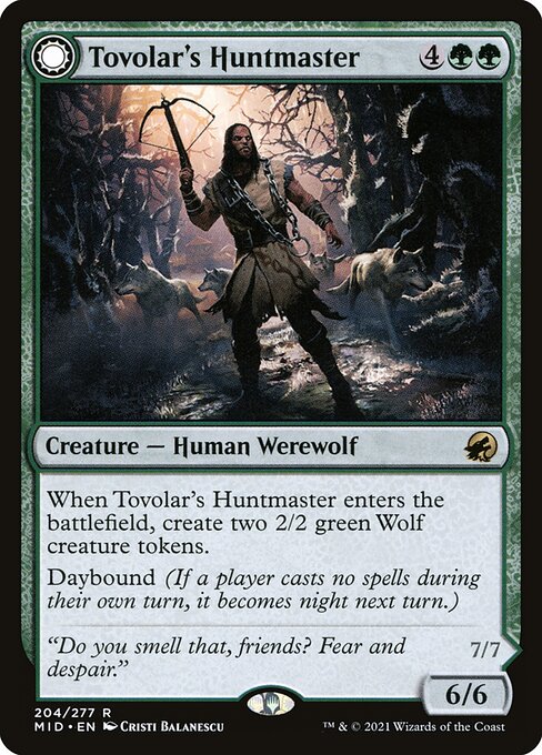 Tovolar's Huntmaster // Tovolar's Packleader (MID)