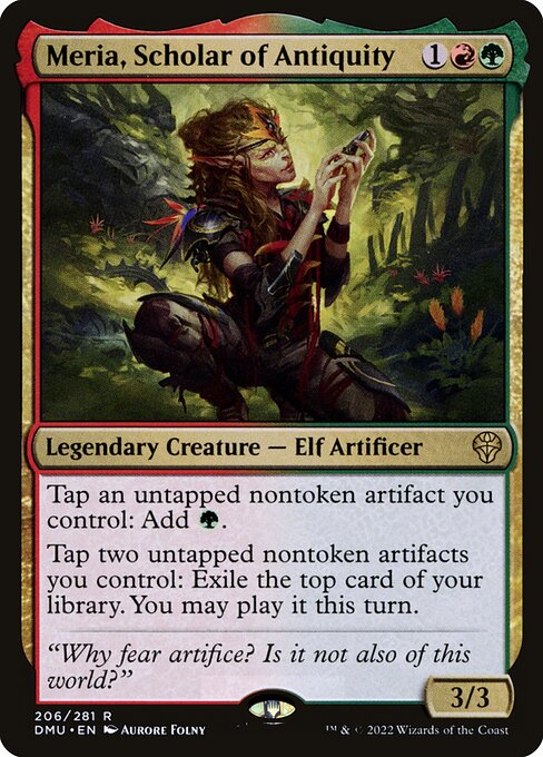 Meria, Scholar of Antiquity (DMU)