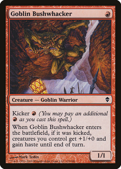 Goblin Bushwhacker (ZEN #125)