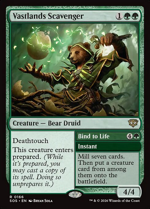 Vastlands Scavenger // Bind to Life (SOS #166)
