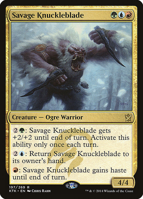 Savage Knuckleblade (KTK #197)