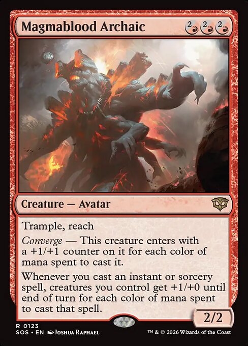 Magmablood Archaic (SOS #123)