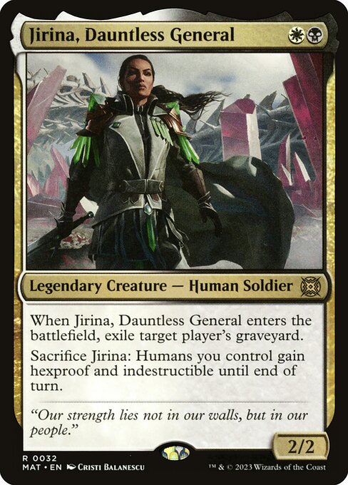 Jirina, Dauntless General (MAT)