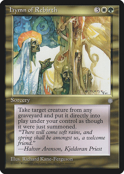 Hymn of Rebirth (ICE #295)