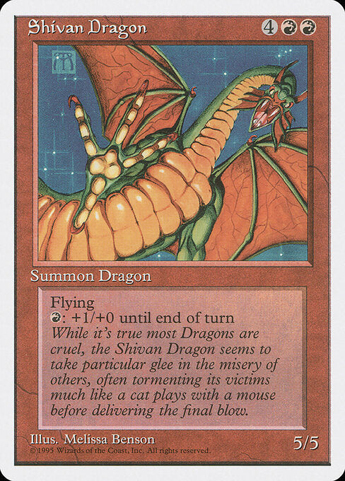 Shivan Dragon (4ED)