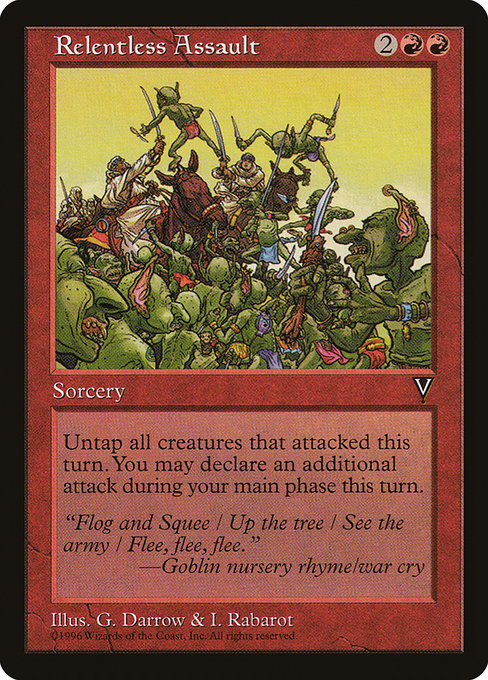 Relentless Assault (VIS #91)
