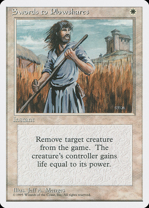 Swords to Plowshares (4ED)