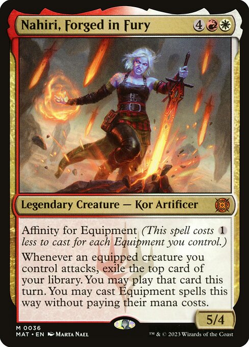 Nahiri, Forged in Fury (MAT)