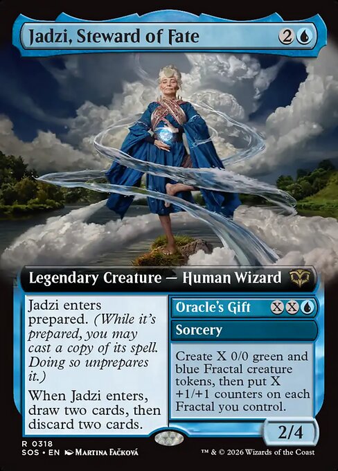Jadzi, Steward of Fate // Oracle's Gift (SOS #318)