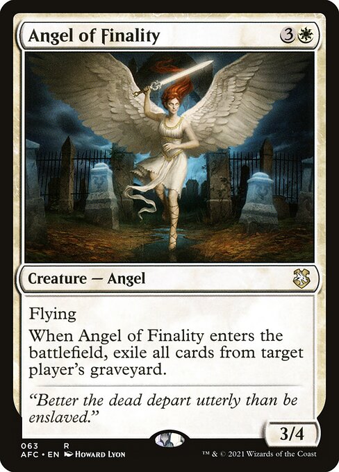 Angel of Finality (AFC)
