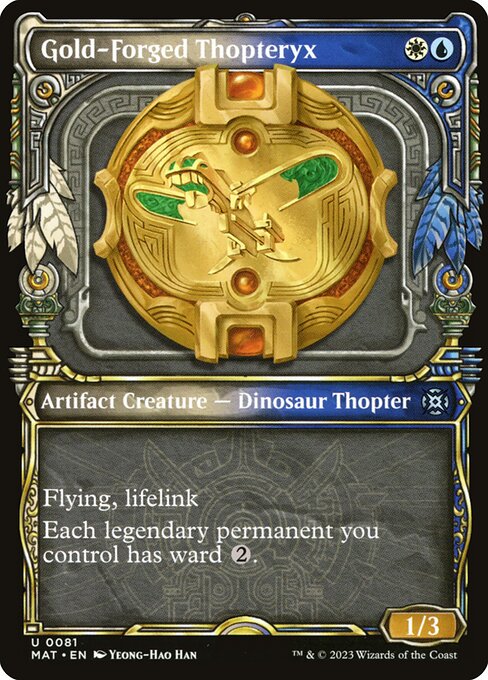 Gold-Forged Thopteryx (MAT)
