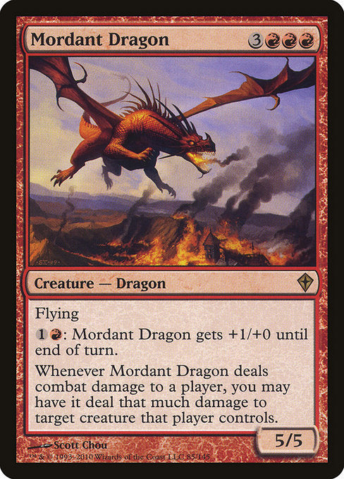 Mordant Dragon (WWK #85)