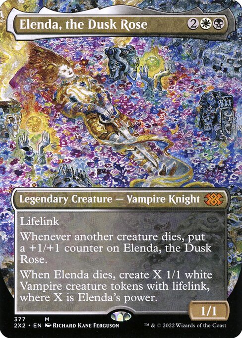 Elenda, the Dusk Rose (2X2)