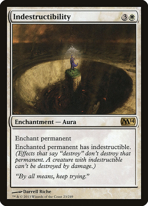 Indestructibility (M14 #23)