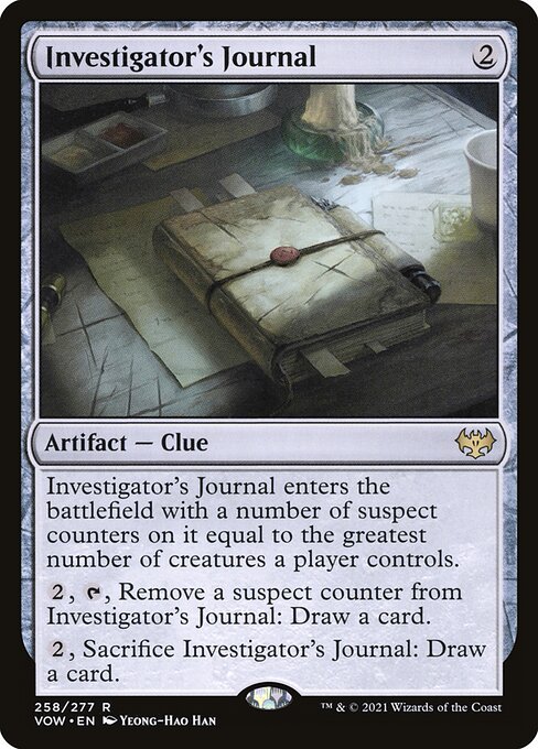 Investigator's Journal (VOW)