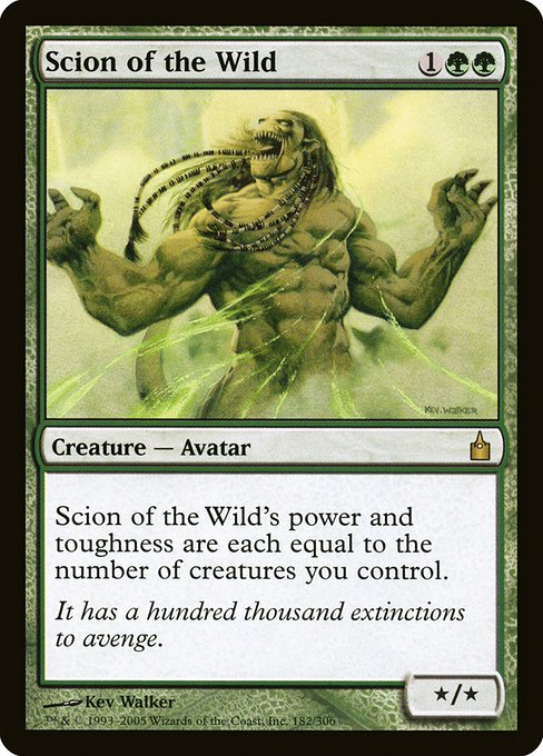 Scion of the Wild (RAV #182)